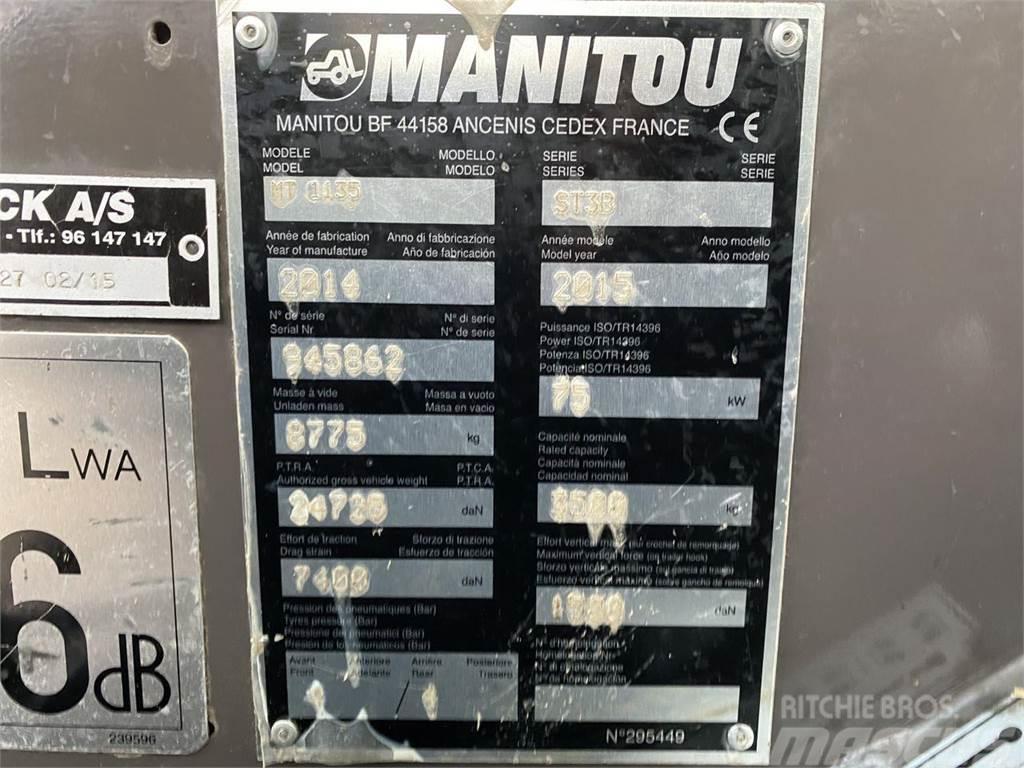 Manitou MT1135 ST3B Teleskopiniai krautuvai