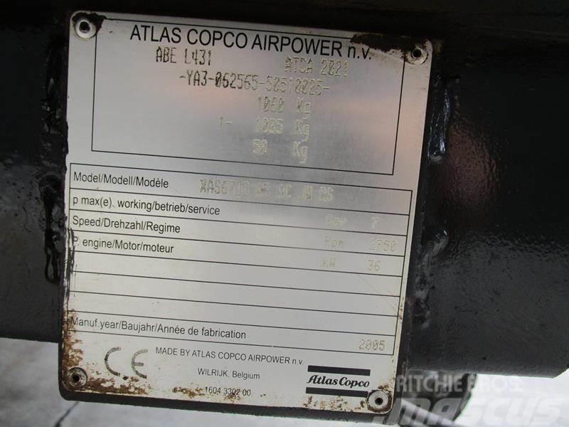 Atlas Copco XAS 67 DD - G Kompresoriai