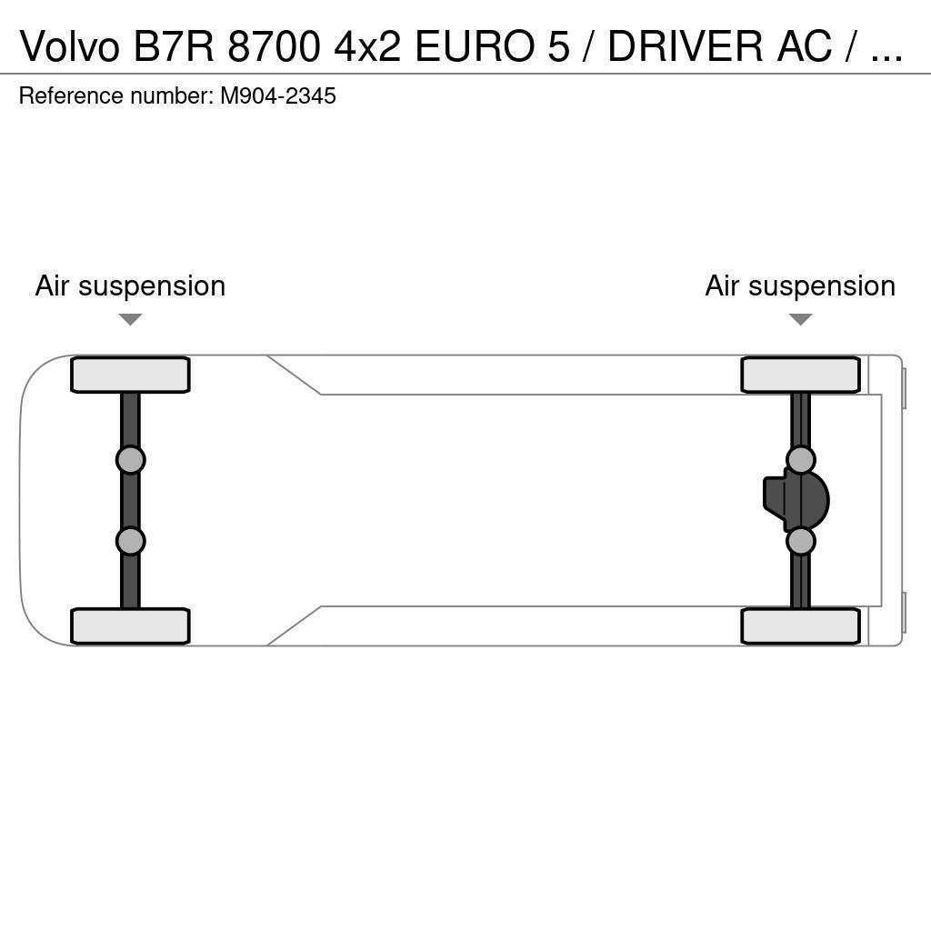Volvo B7R 8700 4x2 EURO 5 / DRIVER AC / AUXILIARY HEATIN Tarpmiestiniai autobusai