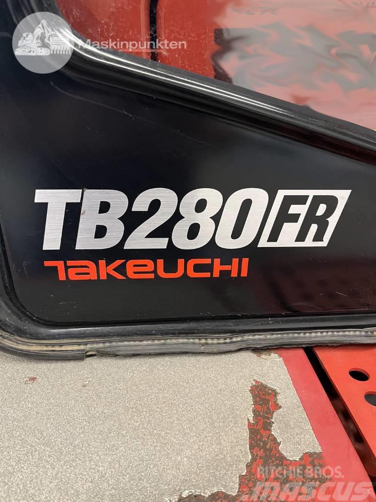 Takeuchi TB280FR Vidutinės galios ekskavatoriai 7-12 t