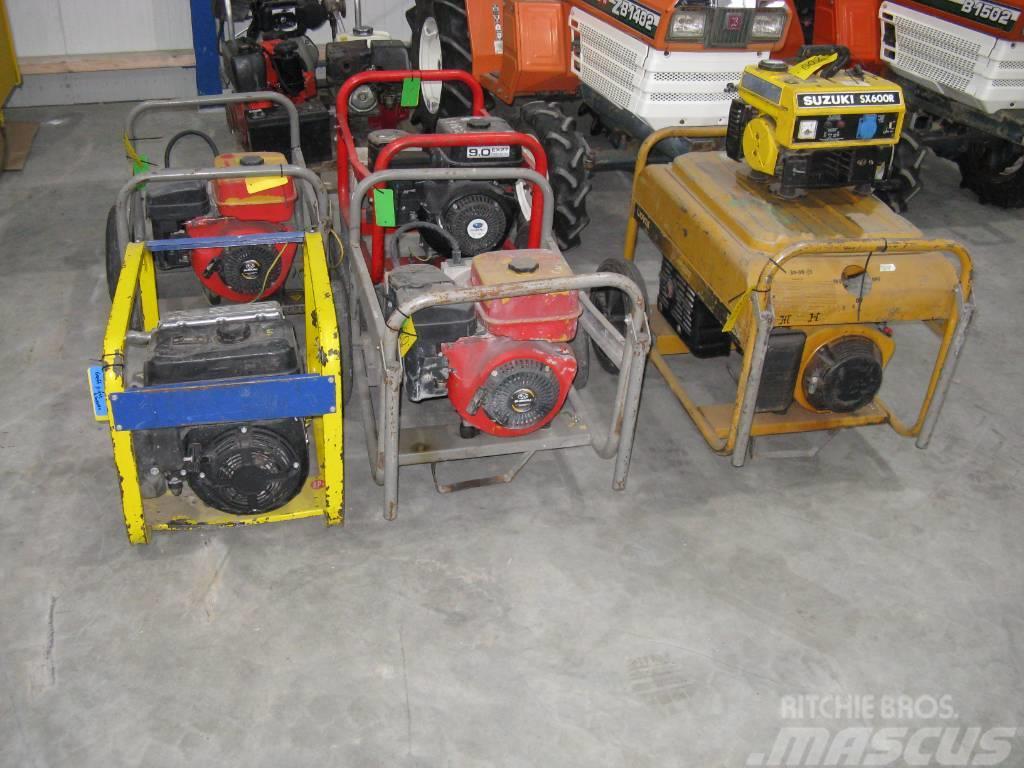  Robin,Subaru,kawasaki generatoren/aggregaten Benzininiai generatoriai