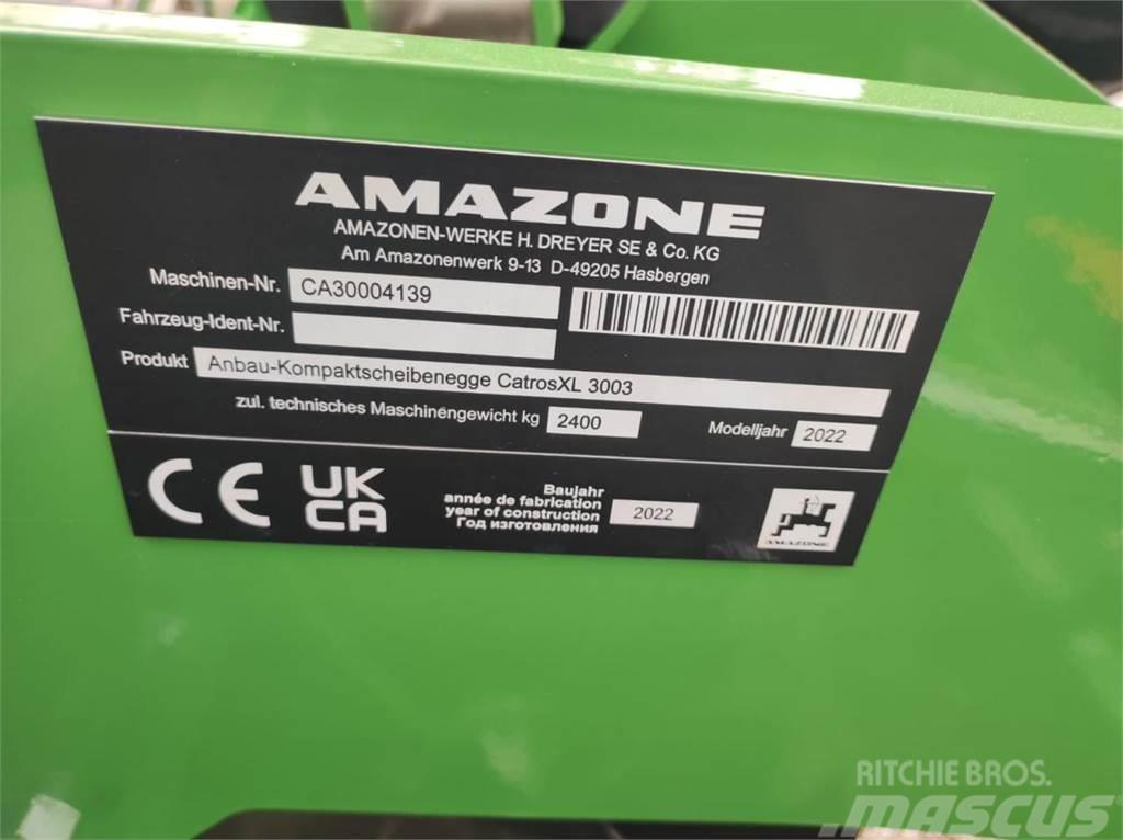 Amazone Catros XL 3003 Diskinės akėčios
