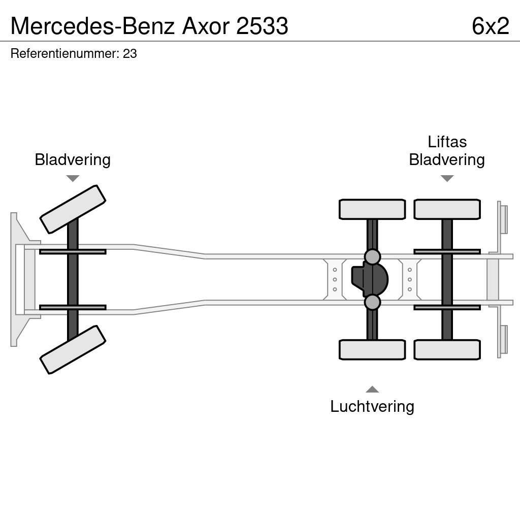 Mercedes-Benz Axor 2533 Platformos/ Pakrovimas iš šono