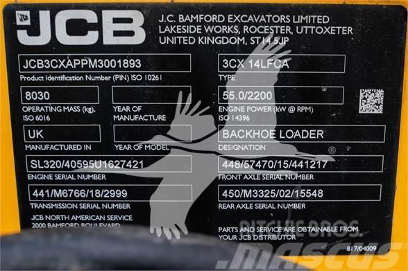 JCB 3CX14 Ekskavatoriniai krautuvai