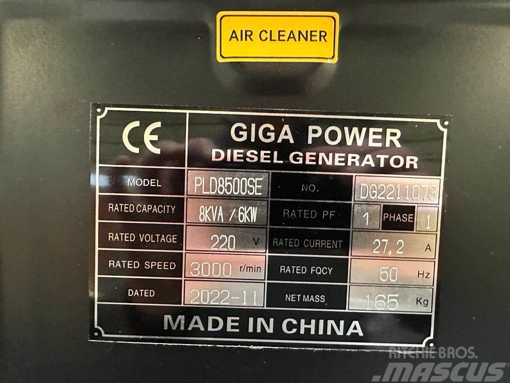  Giga power 8kva - PLD8500SE ***SPECIAL OFFER*** Kiti generatoriai