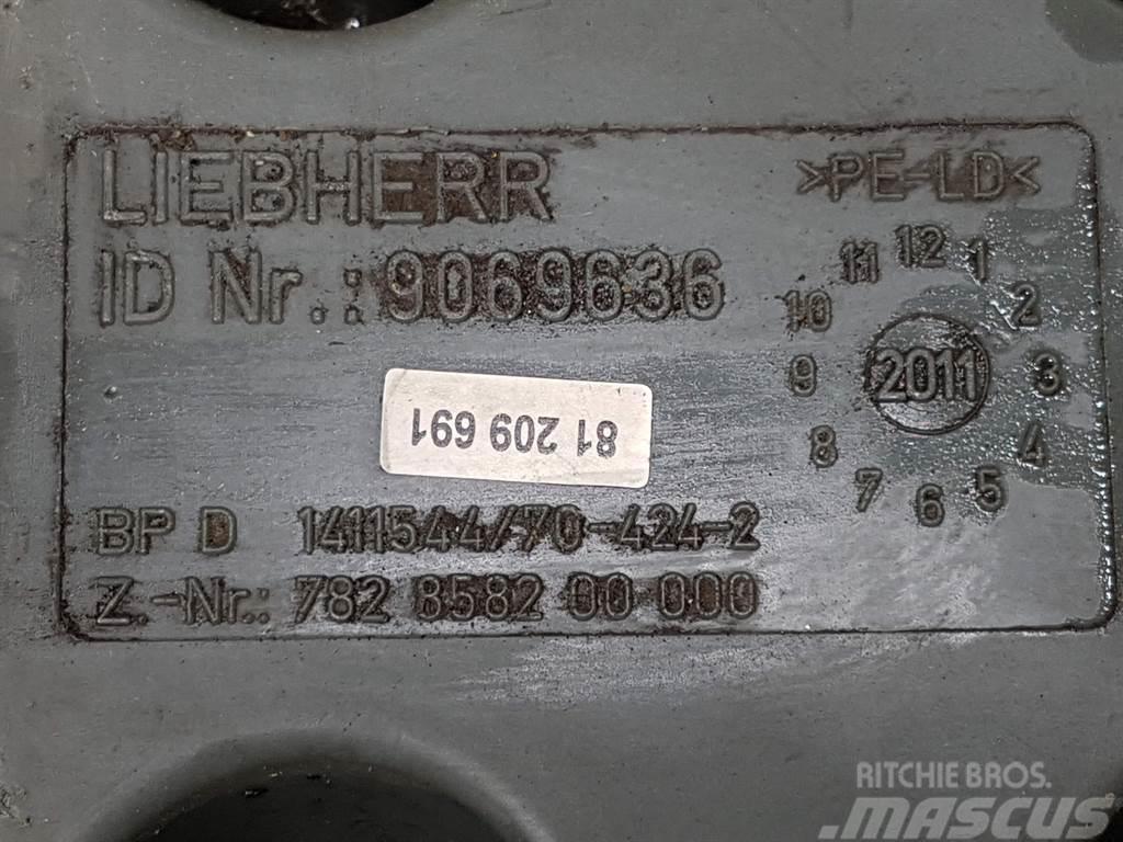 Liebherr L586 2plus2-9069636-Hood/Haube/Kap Važiuoklė ir suspensija