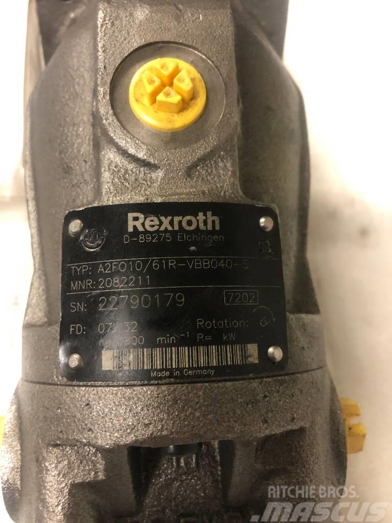 Rexroth A2FO10/61R - VBB040 Kiti naudoti statybos komponentai
