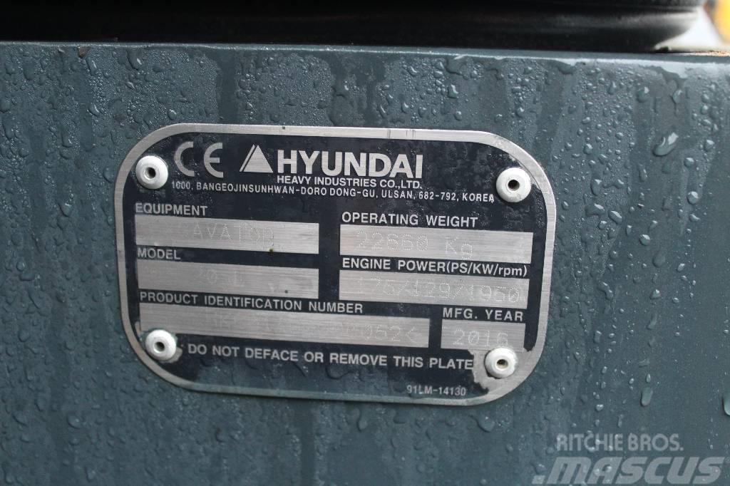 Hyundai HX 220 L / Pyörittäjä, Leica 3D, Rasvari, Lämmitin Vikšriniai ekskavatoriai