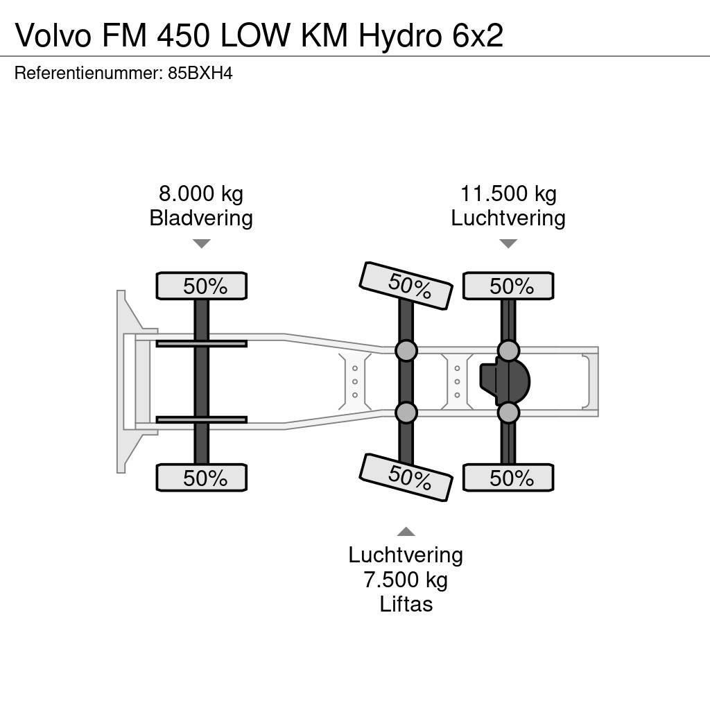 Volvo FM 450 LOW KM Hydro 6x2 Naudoti vilkikai