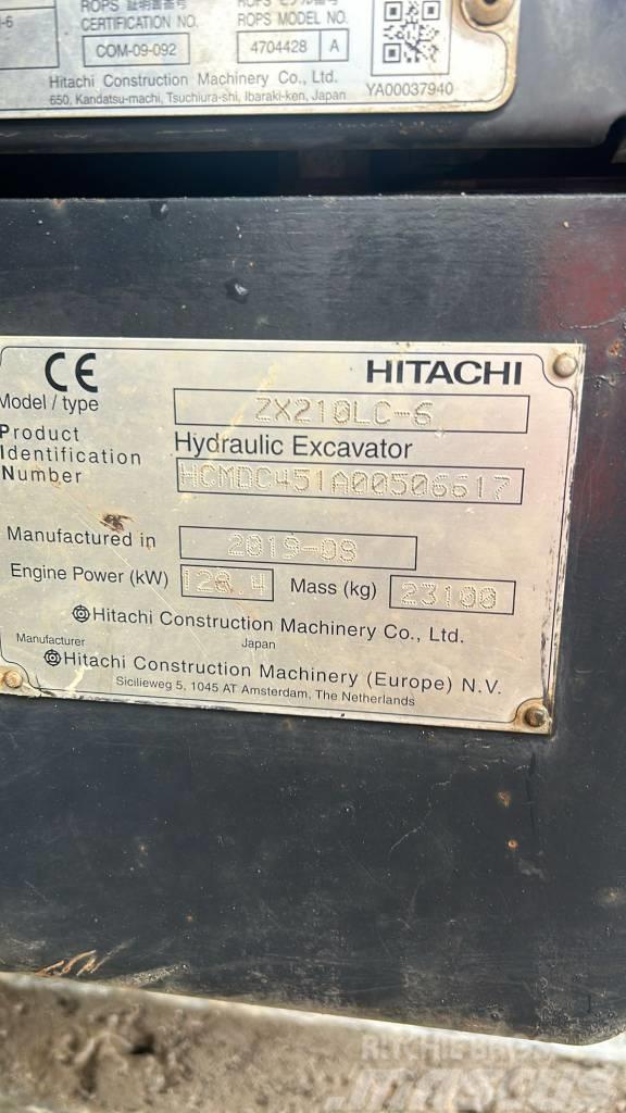 Hitachi ZX 210 LC N-6 Vikšriniai ekskavatoriai