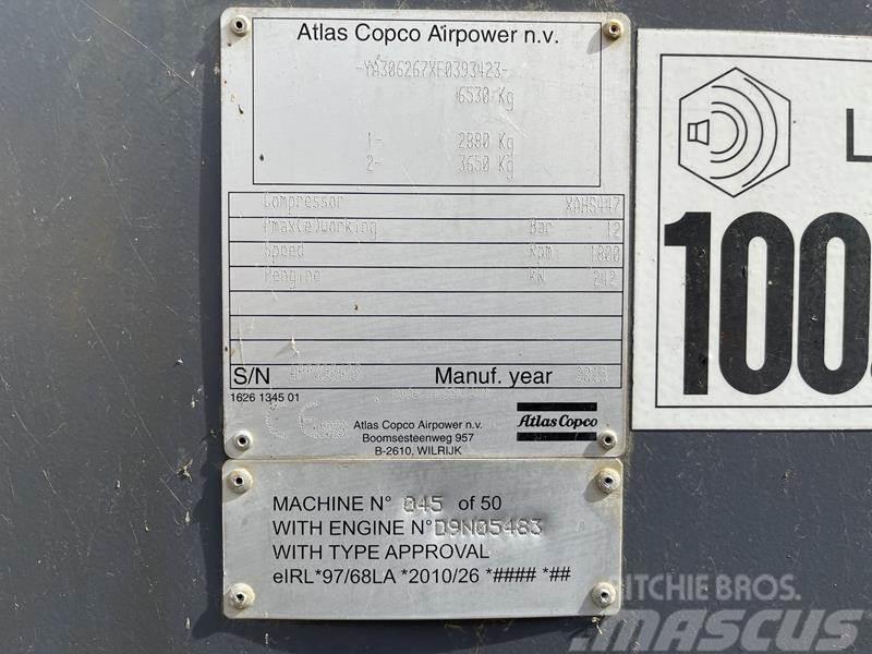 Atlas Copco XAHS 447 CD - N Kompresoriai