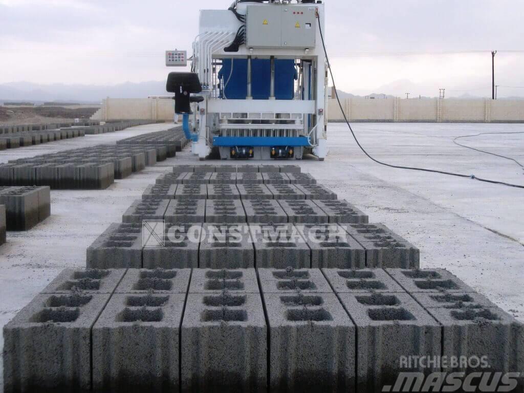 Constmach Portable Concrete Block Making Machine Betono akmens klojimo technika