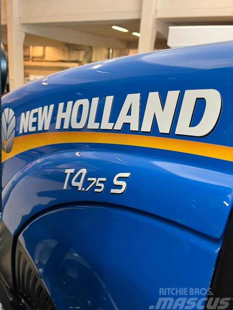 New Holland T4.75 S, Quicke X2S lastare omg.lev! Traktoriai