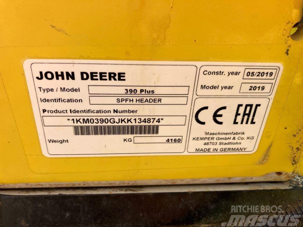John Deere 390 Plus Pašarų ruošimo technika