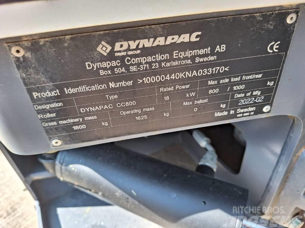 Dynapac CC800 Plūktuvai
