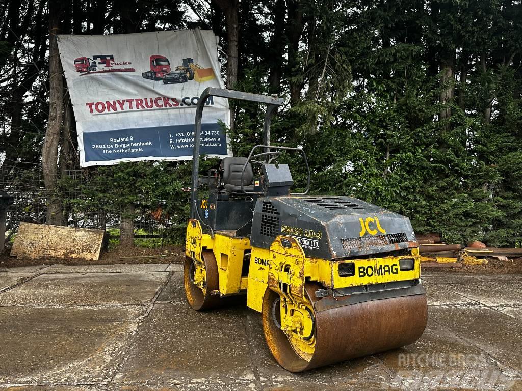 Bomag BW120 AD-3 Double drum roller with vibration Vieno būgno volai
