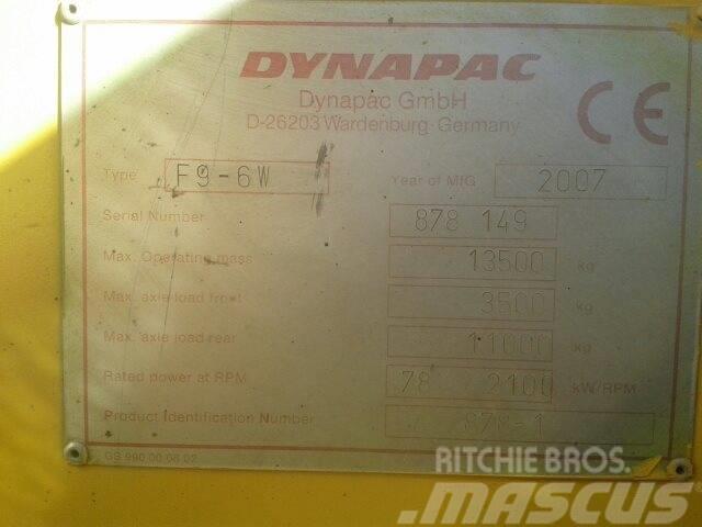 Dynapac F 9-6W Asfalto klotuvai