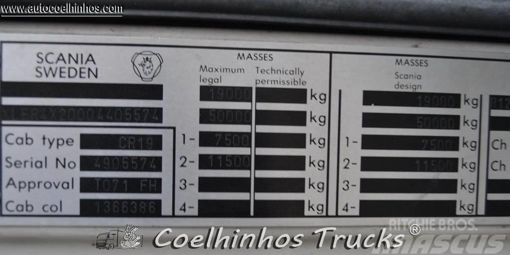 Scania 124L 420  Retarder Naudoti vilkikai