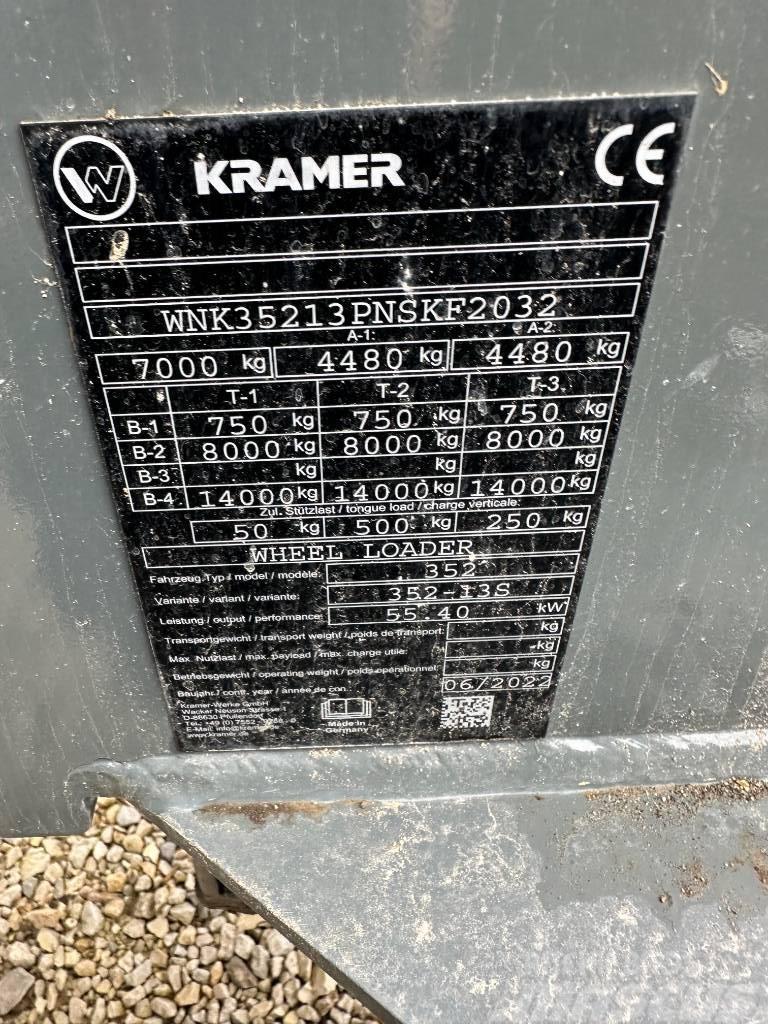 Kramer 8105 Naudoti ratiniai krautuvai