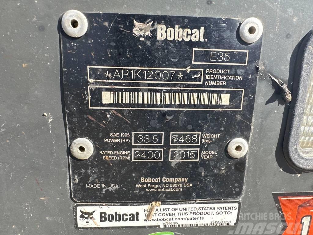 Bobcat E35 Mini ekskavatoriai < 7 t