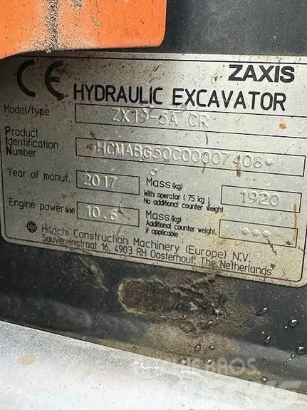 Hitachi ZX19-5A CR Mini excavators < 7t (Mini diggers)