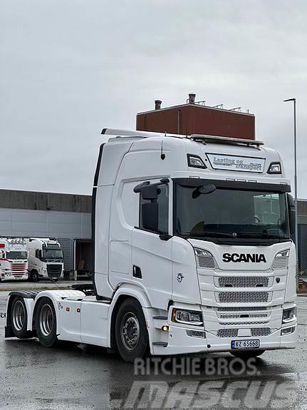 Scania R580 6X2 Hydraulikk Lav km Naudoti vilkikai