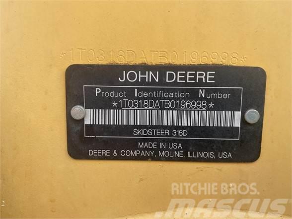 John Deere 318D Krautuvai su šoniniu pasukimu