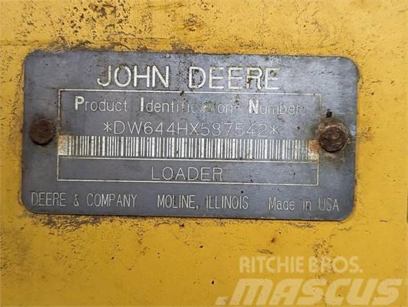 John Deere 644H Naudoti ratiniai krautuvai