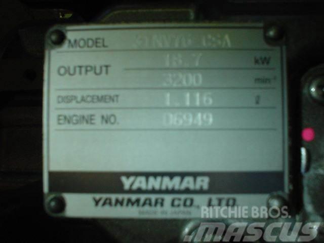 Yanmar 3TNV76-CSA Varikliai