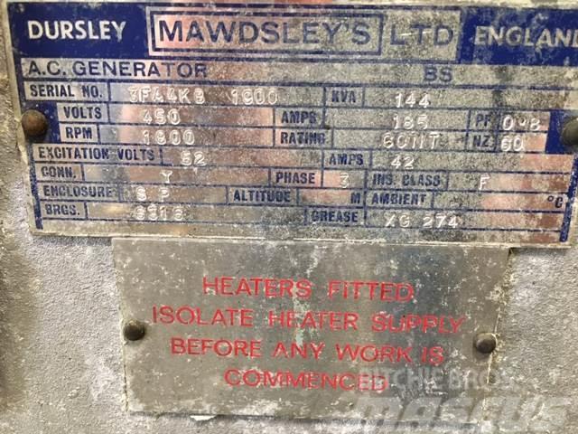  144 kVA Mawdsley Generator Kiti generatoriai