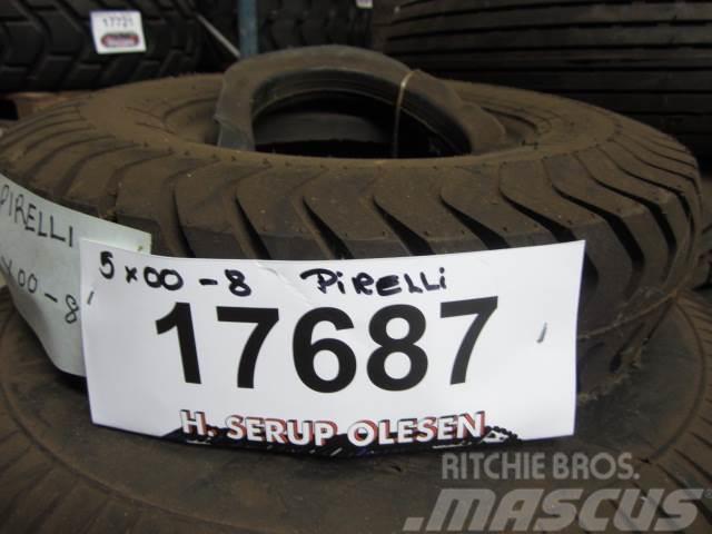  5.00-8 Pirelli dæk - 1 stk. Padangos, ratai ir ratlankiai