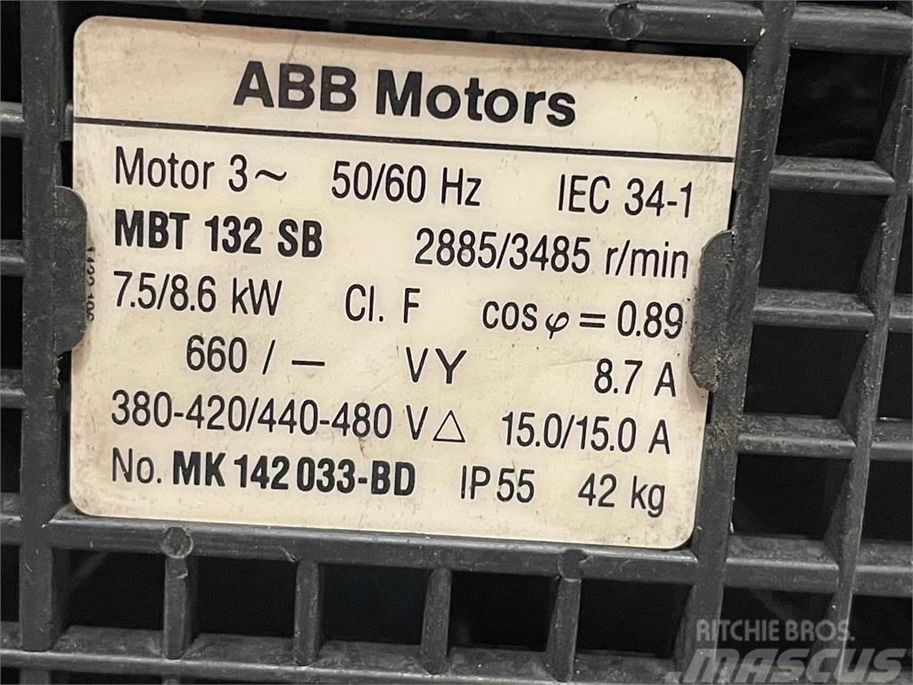  7,5/8,6 kw ABB MBT 132 SB E-motor Varikliai