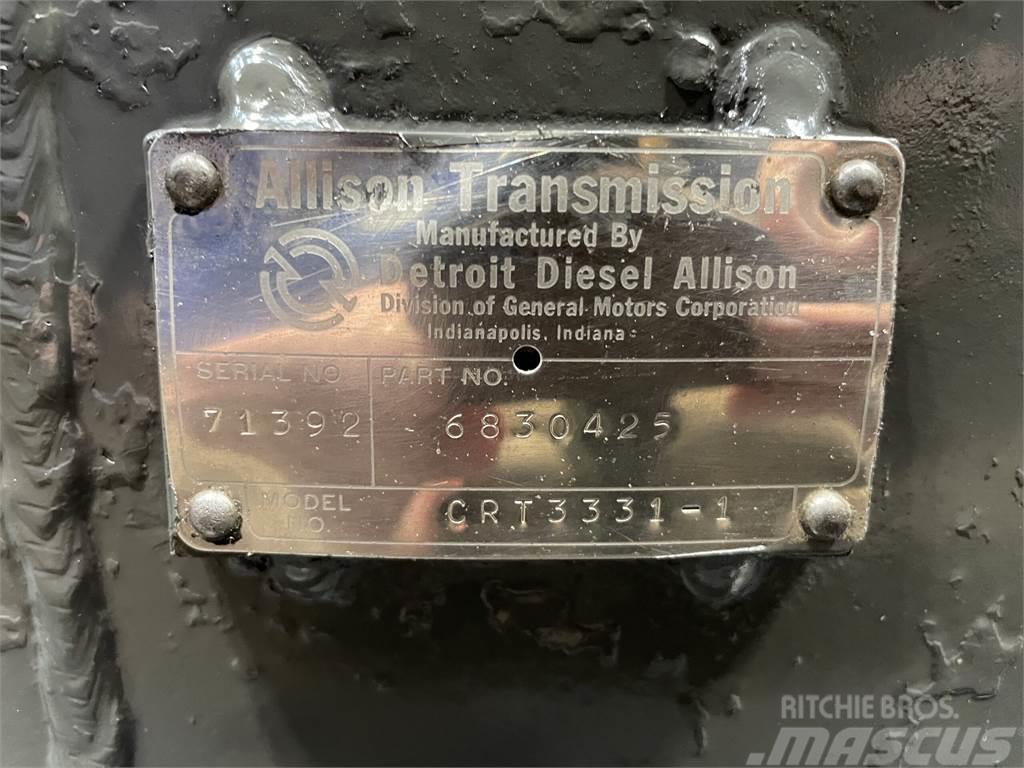 Allison CRT3331-1 transmission Transmisijos