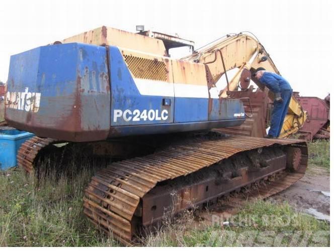 Komatsu PC240LC-5 gravemaskine til ophug Vikšriniai ekskavatoriai