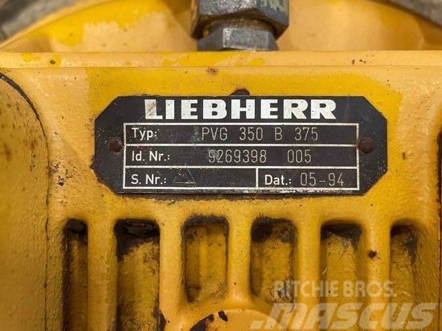 Liebherr gear Type PVG 350 B 375 ex. Liebherr PR732M Kiti naudoti statybos komponentai