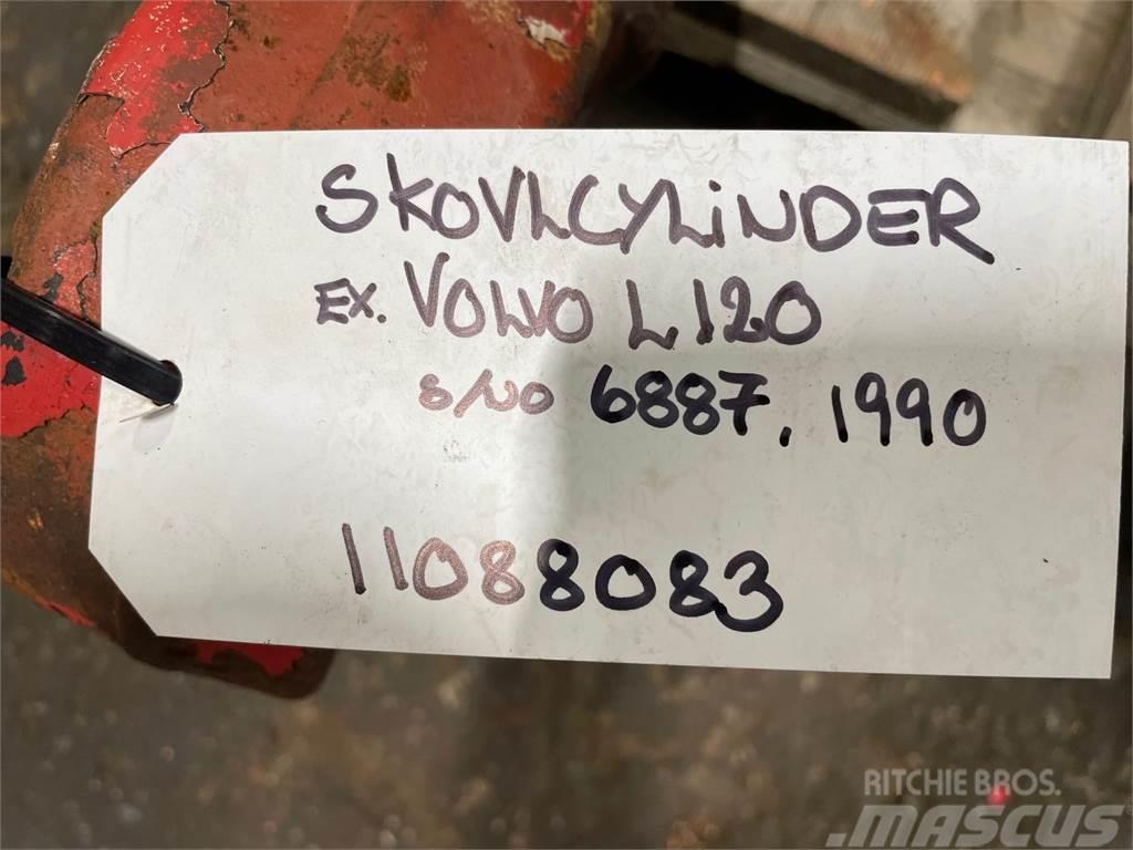  Skovlcylinder (tiltcylinder) ex. Volvo L120 s/n 68 Hidraulikos įrenginiai