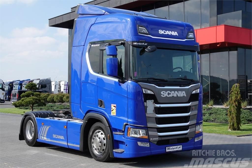 Scania R 450 / RETARDER / 2018 YEAR / LED / EURO 6 / Naudoti vilkikai