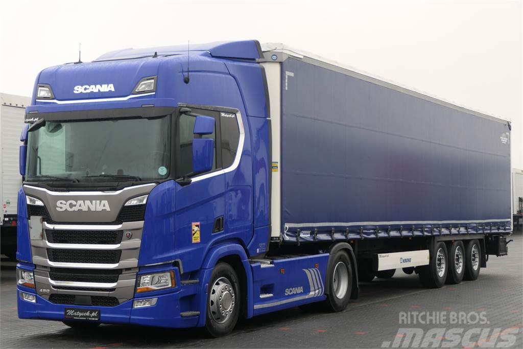 Scania R 450 / RETARDER / LEDY / NAVI / EURO 6 / 2019 RFI Naudoti vilkikai