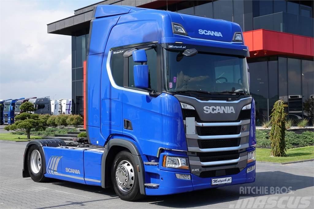Scania R 450 / RETARDER / LEDY / OPONY 100 % / EURO 6 / 2 Naudoti vilkikai