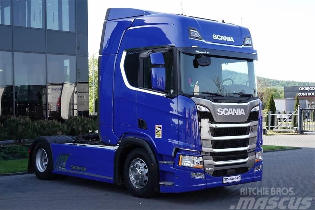 Scania R 450 / RETARDER / NAVI / 2019 ROK Naudoti vilkikai