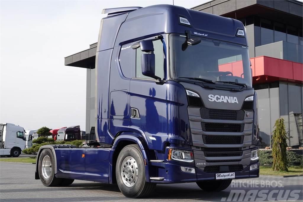 Scania S 460 / METALIC / FULL OPTION / LEATHER SEATS / FU Naudoti vilkikai
