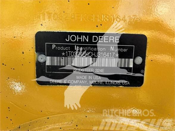 John Deere 324E Krautuvai su šoniniu pasukimu