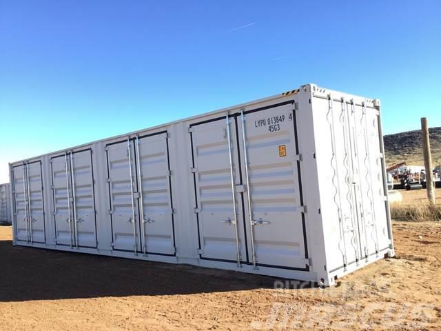  2023 40 ft High Cube Multi-Door Storage Container Saugojimo konteineriai