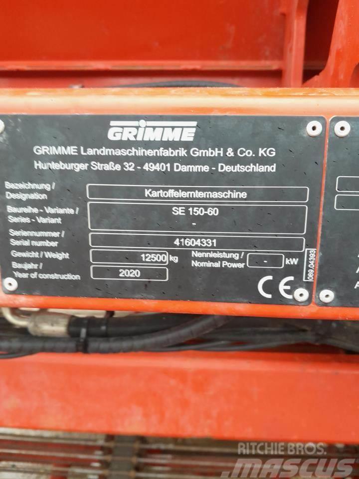 Grimme SE170-60UB-XXL Bulvių kombainai ir ekskavatoriai
