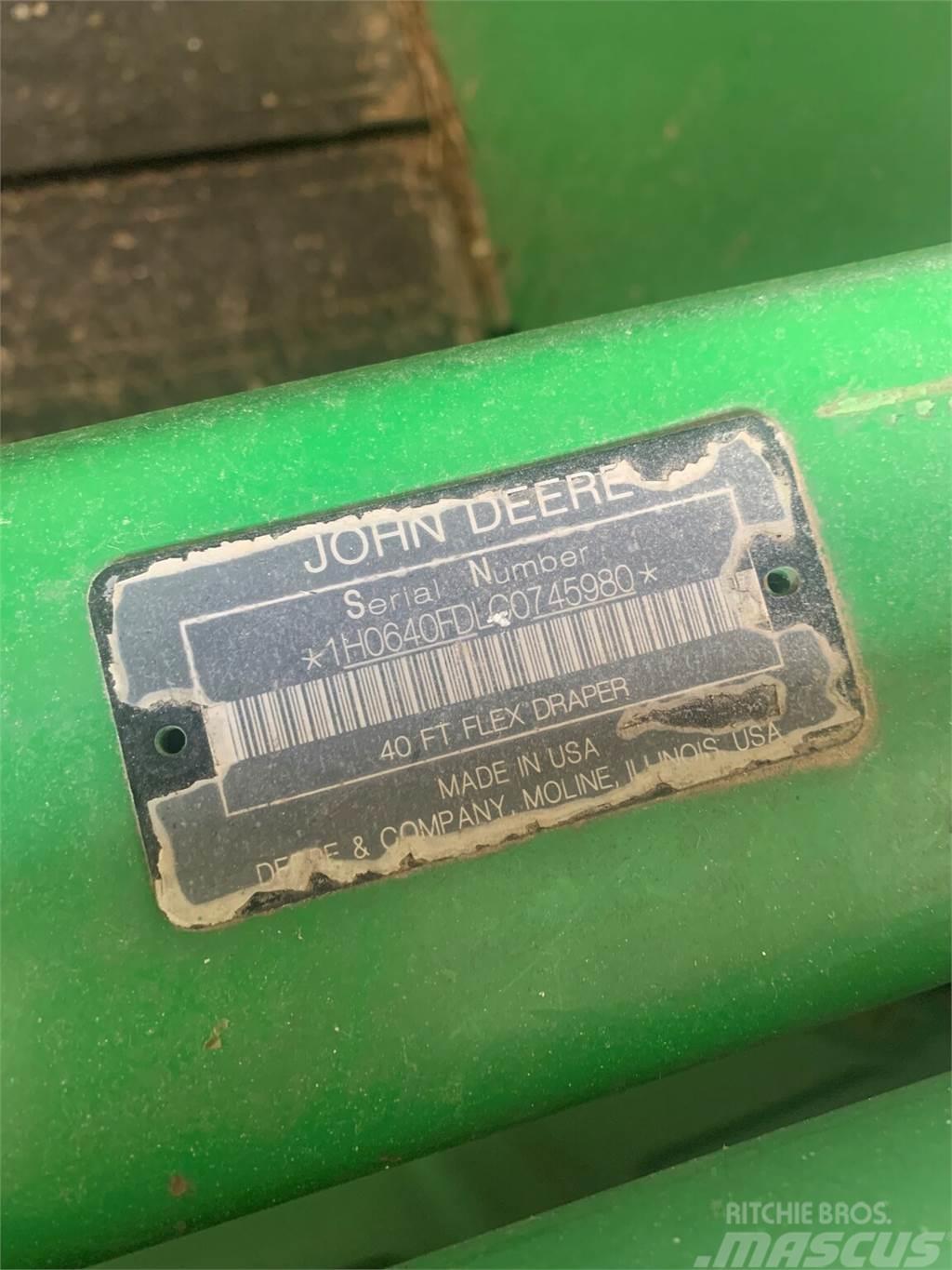 John Deere 640FD Derliaus nuėmimo kombainų priedai