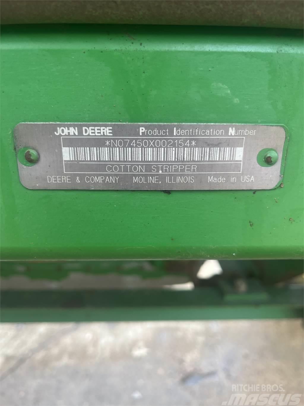 John Deere 7450 Kiti derliaus nuėmimo įrengimai