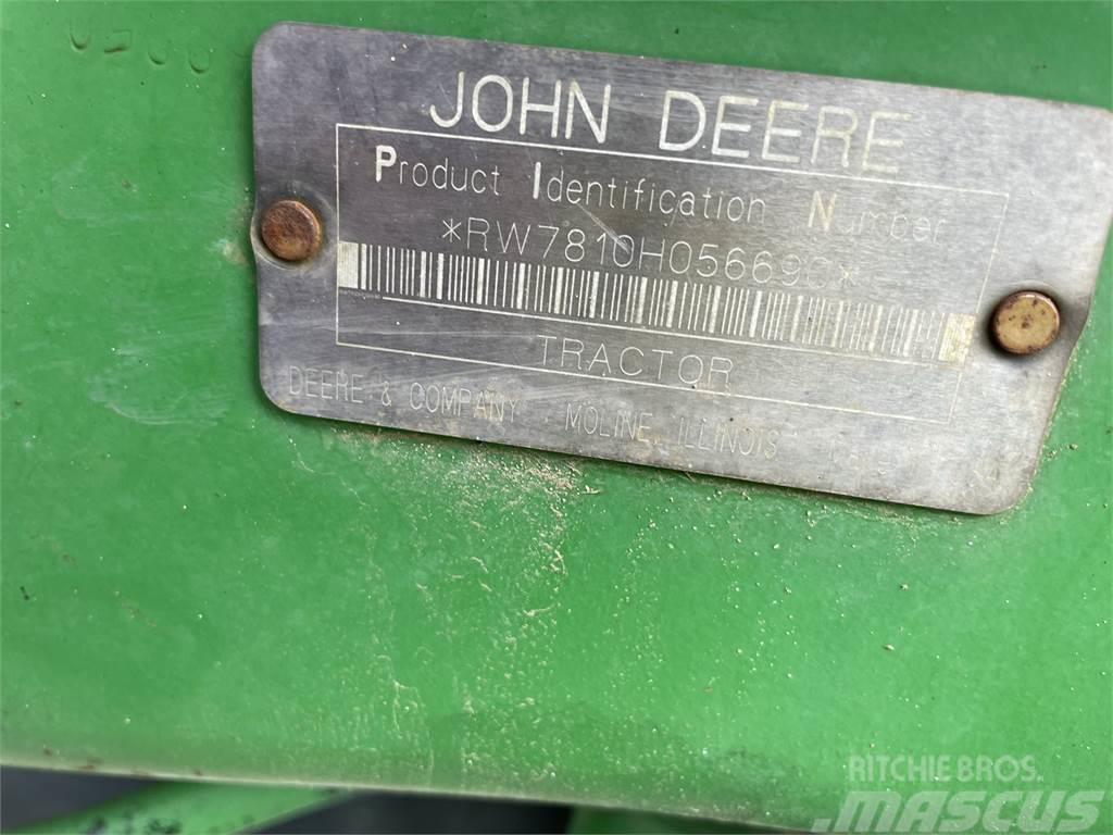 John Deere 7810 Traktoriai