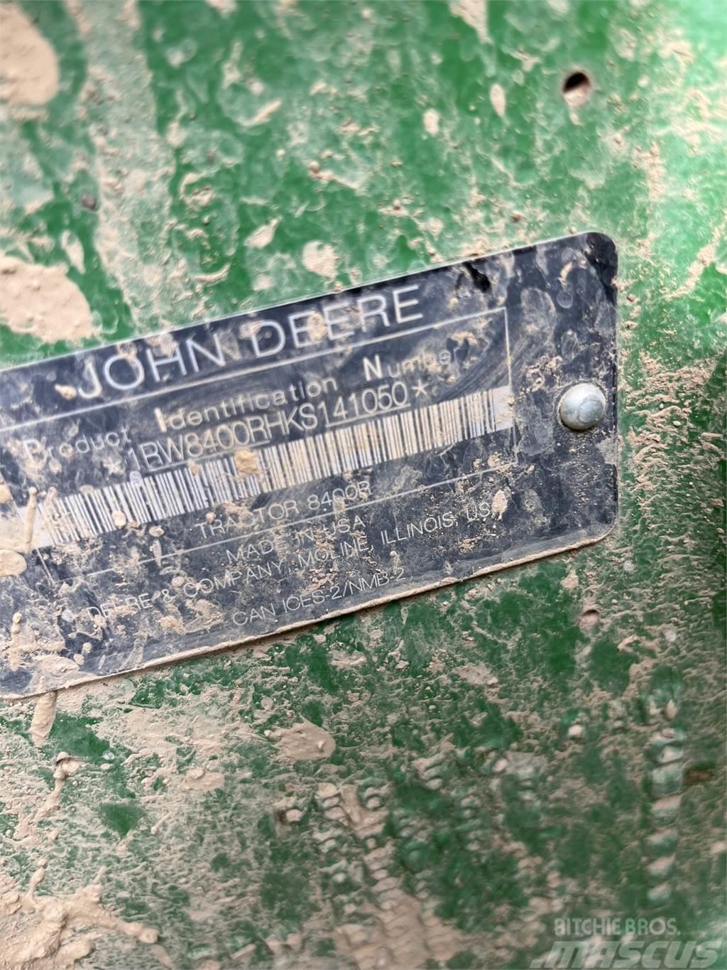 John Deere 8400R Traktoriai
