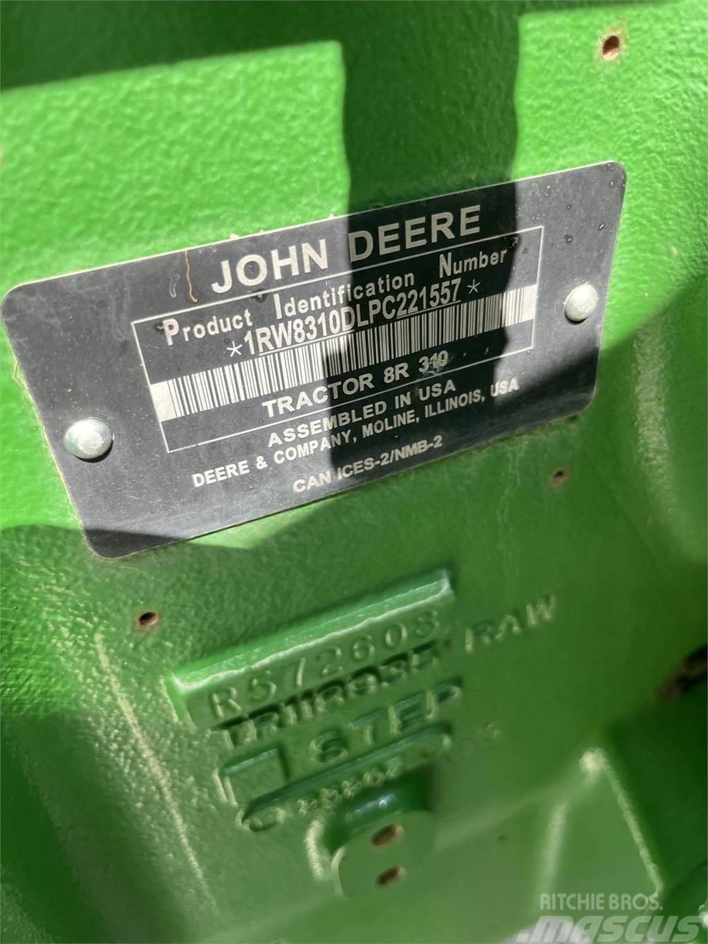 John Deere 8R 310 Traktoriai