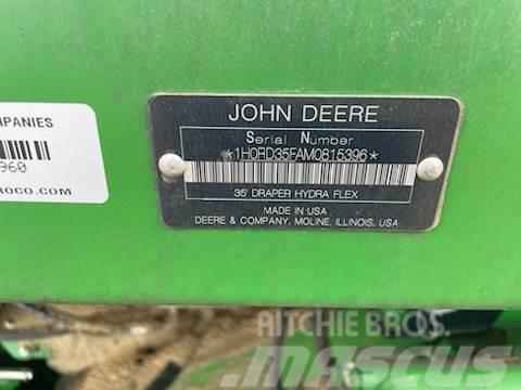 John Deere RD35F Derliaus nuėmimo kombainų priedai
